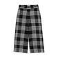 Pantaloni Flare check tartan