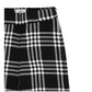 Pantaloni Flare check tartan