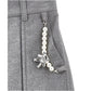 Pantalone Bimba flanella cargo tasche