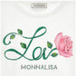 T-shirt Bambina Love rose