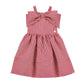 Abito Bimba a righe con fiocco