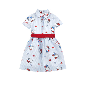 Abito Bimba Chemisier Hello Kitty