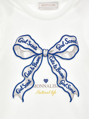 T-Shirt Bambina Fiocco Girl Scout