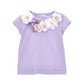 T-shirt jersey con fiori