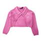 Cardigan Bambina in maglia con collo