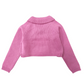 Cardigan Bambina in maglia con collo