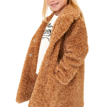 Cappotto Bambina agnellino