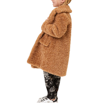 Cappotto Bambina agnellino