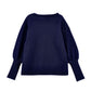 Pull bimba misto lana con polsini alti