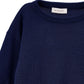 Pull bimba misto lana con polsini alti