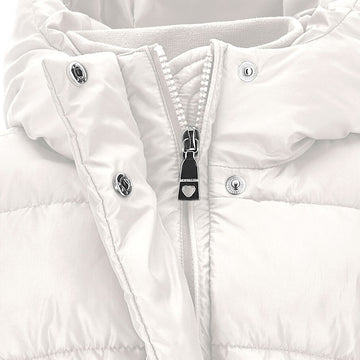 Piumino con cintura e cappuccio Free Time