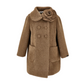 Cappotto Bambina doppiopetto con fiore