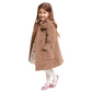 Cappotto Bambina doppiopetto con fiore
