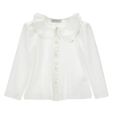 Camicia Patty in jersey colletto decorativo