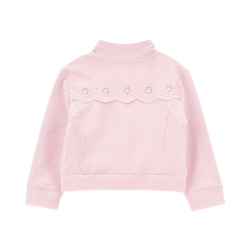 Felpa aperta Bambina Basic