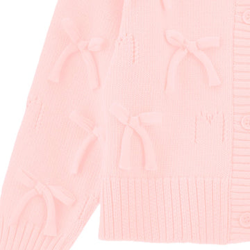 Cardigan Rebecca con fiocchi