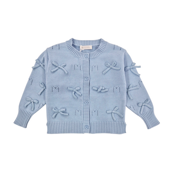 Cardigan Rebecca con fiocchi