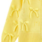 Cardigan Rebecca con fiocchi