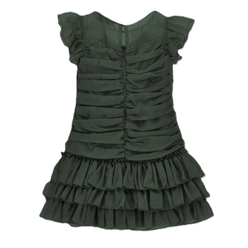 Abito Bambina plissettato con fiocco