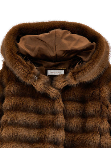 Pelliccia Peluche Bambina Hoodie