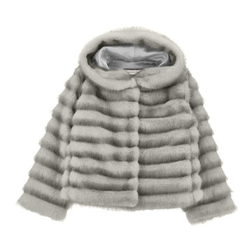 Pelliccia Peluche Bambina Hoodie