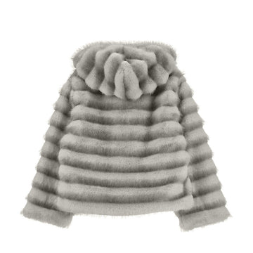 Pelliccia Peluche Bambina Hoodie