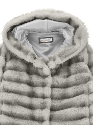 Pelliccia Peluche Bambina Hoodie