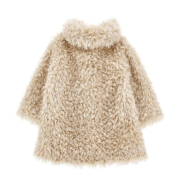 Cappotto Bimba Peluche Teddy Coat