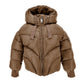 Piumino Bimba Bomber con cappuccio