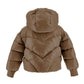 Piumino Bimba Bomber con cappuccio