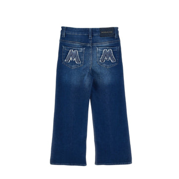Jeans Bimba cinque tasche M con strass