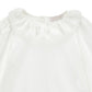 Maglietta jersey Bimba con colletto a balze