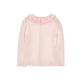 Maglietta jersey Bimba con colletto a balze