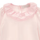 Maglietta jersey Bimba con colletto a balze