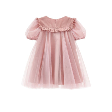 Abito Bimba party in Tulle Rouches
