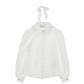 Camicia Bambina Fiocco Perle