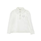 Polo Bambina con strass e ruches