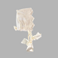 Abito lungo Battesimo organza e tulle ricamato