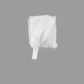 Abito battesimo lungo punto smock con cuffia