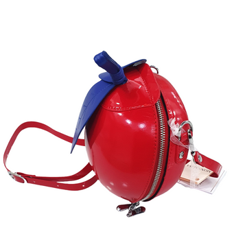 Borsa Bimba in PVC a ciliegia