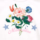 T-shirt cotone stampa floreale