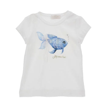 T.shirt regular pesciolini Monnalisa