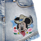 Gonna mini denim Minnie Monnalisa