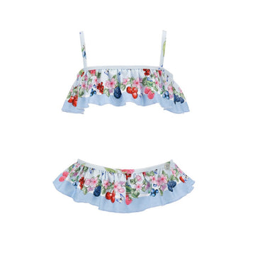 Bikini bimba con gala stampa frutta