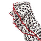 Costume bimba intero con gale animalier Monnalisa