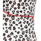 Costume bimba intero con gale animalier Monnalisa
