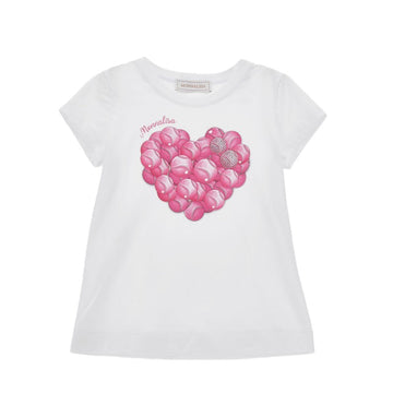 T-shirt bimba in jersey tennis
