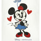 T-shirt Bimba Minnie con strass