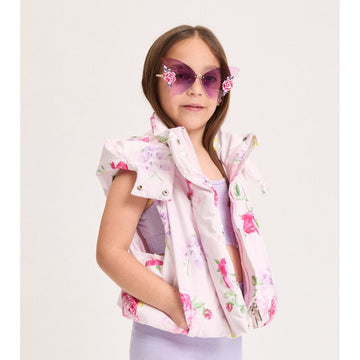 Occhiali da sole farfalla Bambina