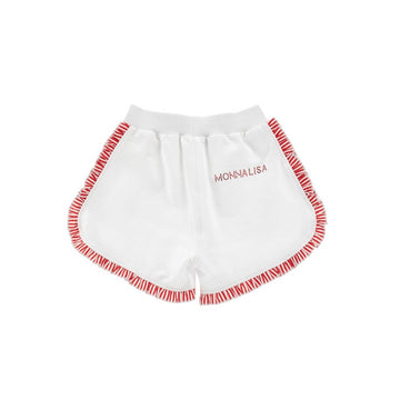 Shorts Bambina felpa con volants